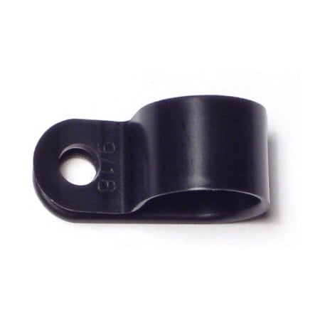 9/16 X 1/2 Black Nylon Plastic Strap 10PK